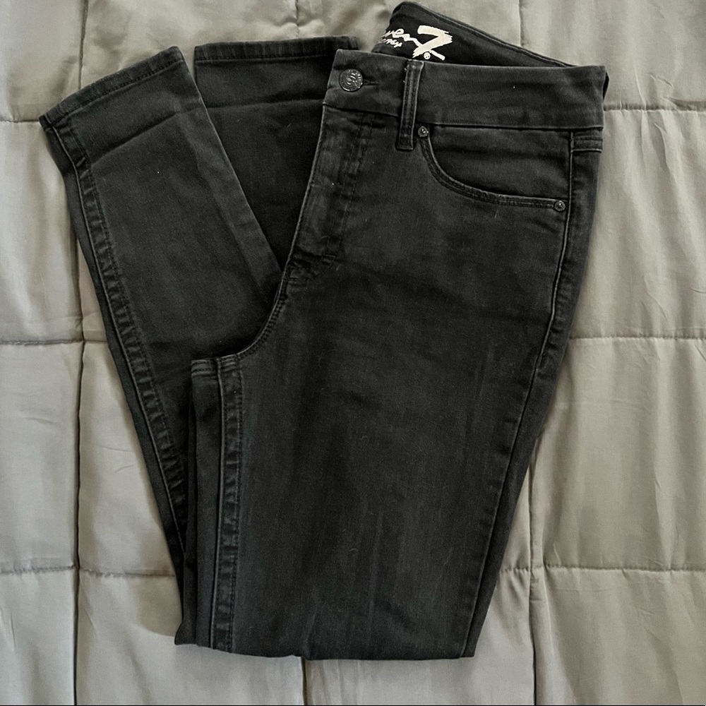 Skinny jeans high rise